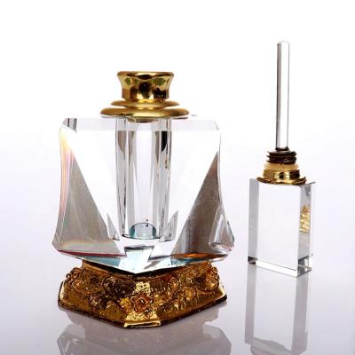 China BOYE Personal Luxury Unique Design 3ml/6ml/12ml K9 Crystal Attar Oil Bottles for sale