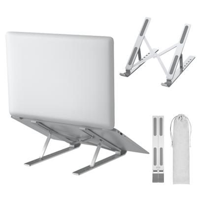 China High Quality Adjustable Portable Laptop Stand Aluminum Laptop Stand Aluminum Multi-Angle Riser&Riser for sale