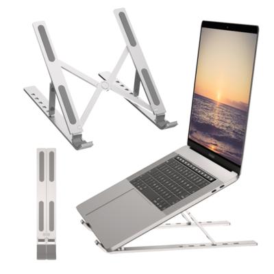 China 2021 New Adjustable Thicker Metal Laptop Stand Adjustable Thicker Metal Laptop Stand OEM Aluminum Alloy Laptop Stand Riser Packing OEM for sale