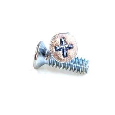 China M4*10mm Flat Cross Recessed Countersunk Flat Head Machine Screws for sale