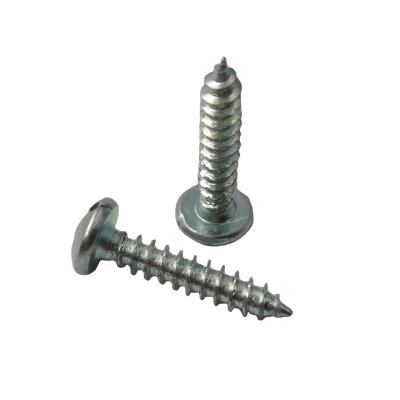 China The Best Price Phillips Combination Slot Pan Head Zinc Plated Stainless Steel Tapping Screw for sale