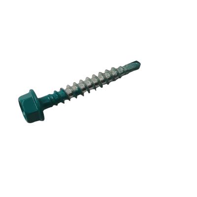 China HEX Best Price Hex Head Ground Color Stainless Steel Csk Galvanized Self Drilling Screws for sale