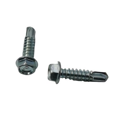 China HEX China Factory High Level Hex Wafer Head Galvanized Stainless Steel Self Drilling Screw for sale