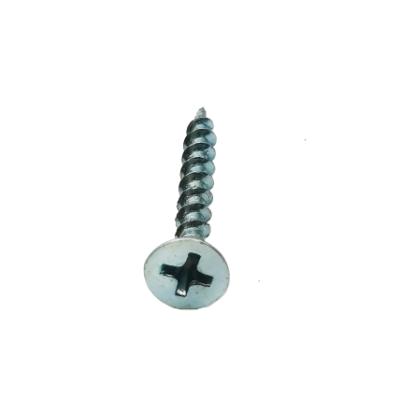 China High Quality Round Chef Oval Phillips Zinc Plated Drywall Screws for sale