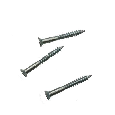 China Phillips Flat Countersunk Head China Manufacture Flat Galvanized Chipboard Wood Screws for sale