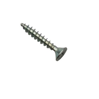 China Flat Head Pozi Hot Sales Flat Countersunk Galvanized Chipboard Screws for sale