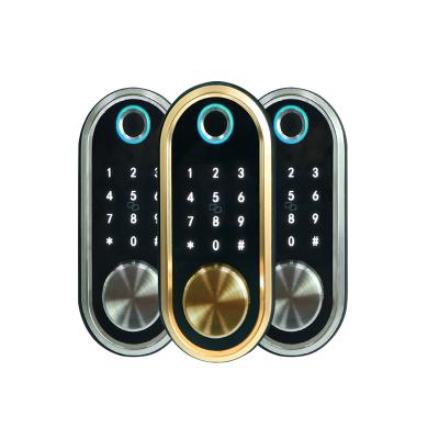 China YD digital Security electronic fingerprint keyless password tuya Smart Lock for sale