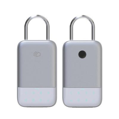 China Tuya Smart Key Storage Lock Box Wireless Password Key Safe Box Weatherproof APP Remote Control Alloy Lock Box for sale