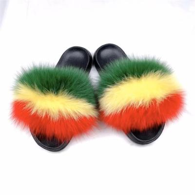 China Winter Children's Fur Slippers CUSHIONING Bags China Wholesale Mink Slippers for sale