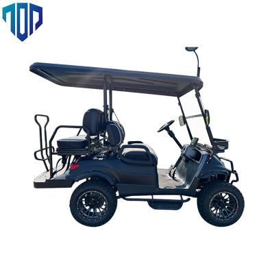 Chine OEM/ODM enduits par poudre électrique d'acier au carbone de chariot de golf de 48V/4kw à vendre