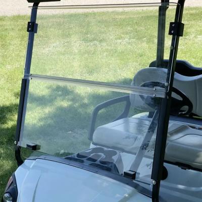 中国 Tinted Folding Golf Cart Windshield Fit In Yamaha Drive2 2017-Up 販売のため