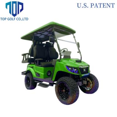 China Off Road 4 Seater Electrical Golf Cart With Dash Lighting for sale