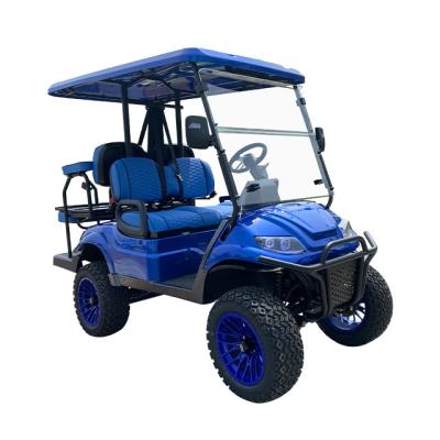 China 72 Volt 48v EVE Cell Battery 200ah Electric Off Road Golf Cart Met 2+2 En 4+2 Zitplaatsen Te koop