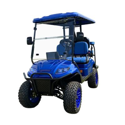 China 72 V 4 Passagiers ESP 4 Wheel Electric Drive Motorized Street Legal Golf Cart Te koop