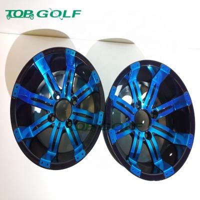 Chine Chariot de golf bleu de couleur EZ-GO jante de roue de 12 pouces à vendre