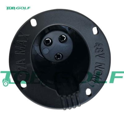 China Receptáculo do carregador do carrinho de golfe de 48 volts e OEM 101802101 do conjunto do fusível à venda