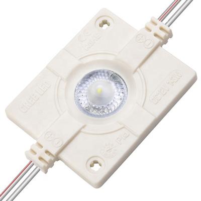 China Light box SUNLITE outlet free sample high brightness smd 3535 injection led module with 1lens for sale