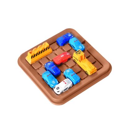 China Hot Selling Amazon Family Interaction Police Building Car Puzzle Block Logic Game Educational Smart Toys For Children Gift BL1558392 for sale