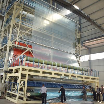 China Film Coextrusion 3 Layer Agricultural Film Blowing Machine for sale