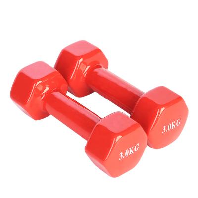 China Rubber Plastic Dumbbell Hex Dumbbell Basics Neoprene Dumbbell Hand Weights/Fitness/Yoga/Best Tool For Loss Your Weight for sale