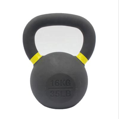 China Universal baking varnish our wholesales two cement high quality adjustable sand color weight pouring kettlebells for sale