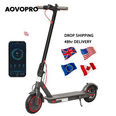 China LCD Display Screen + LED Light Wholesale Price Aovopro App Control 350w 1000W Smart Self-balancing 2 Wheel Electric Scooter 8.5 Inch X7 e Scooters for sale