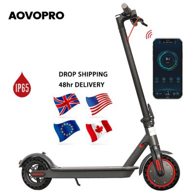 China LCD Display Screen+EU UK Warehouse Original US Aovo Factory Dropship Scooter CE Es80 Mobility E Foldable Scooter Pro For Gift for sale