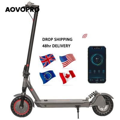 China Aovo Factory OEM 1000w E Scooter Promax 50km Long Distance LCD Display Screen + LED Light 2 Wheel Stand Up Electric Scooter With Non-slip Honeycomb Tire bees for sale