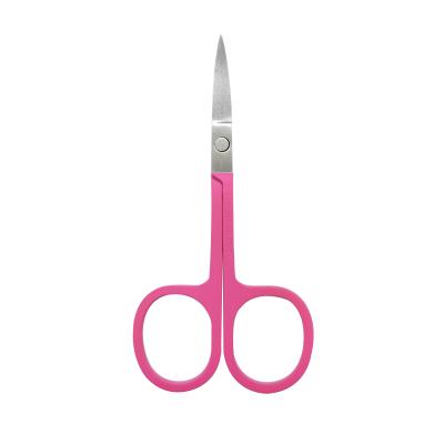 China Factory Price Comfortable Rose Color Trimming Eyebrow Tweezer Makeup Scissor Eyelash Scissor Makeup Tool Kit for sale