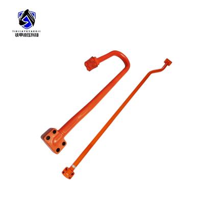 China Steel Excavator Spare Parts Hydraulic Cylinder Pipe For Arm On ZAX470 ZAX450 for sale