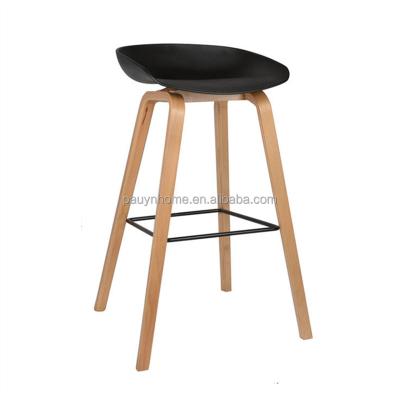 China Modern cheap plastic counter stool factory kitchen umpire chair restaurant cafe furniture home bar stools for sale