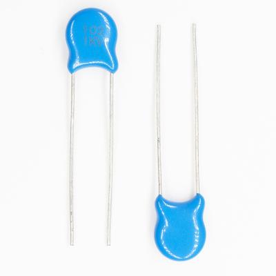 China Consumer Electronics 1kv 102 103 10pf 15pf 20pf 22pf 27pf 30pf 47pf 56pf 100pf 220pf 1nf 2.2nf 3.3nf 4.7nf 10nf 22nf High Voltage Ceramic Capacitor for sale