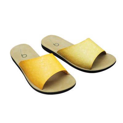 China Fashion Trend Summer Colorful Leather Women's Slippers Sandals for sale