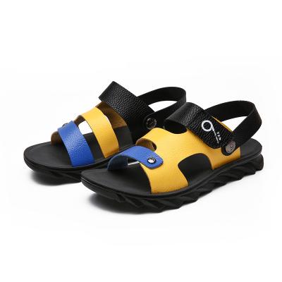 China The massage factory wholesale, new boys shape leisure color sports, handmade sandals, for sale