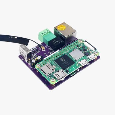 China Running Raspberry Pi Zero W/WH/2W Zero W/WH/2W 4G CAT1 LTE and USB Ethernet Extender Drive Power RS485 Free Isolation for sale