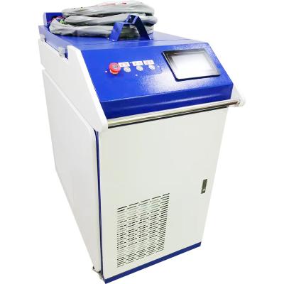 China 1000W 1500W 2000W Iron Pulsed Fiber Laser Cleaner Wood Brick Stone Wall Paint Cleaning Machines Laser Cleaning Machine for sale