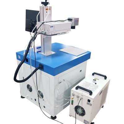 China 3w 5w source laser jewelry gold metal nonmeta deep silver huaray glass laser marker UV laser marking machine for sale