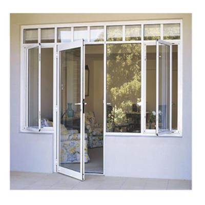 China Soundproof Glass Aluminum Swing South Africa Casement Door Interior for sale