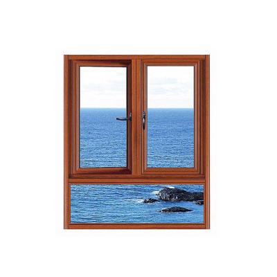 China New Design Swing Heat Insulation Wind Resistance Aluminum Casement Window for sale