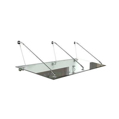 China Heat Insulated Glass Canopy Awning System Professional Manufacturer Custom Canopy for sale