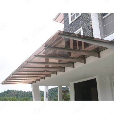 China Heat Insulated Latest Customized Wholesale Canopy Tent Window Canopy Glass Sheet for sale