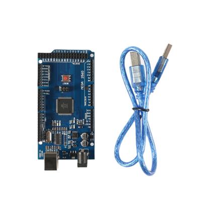 China MEGA 2560 R3 atmega2560 AVR USB Module Development Board with Cable for Arduino 101.5mmx53.3mm for sale