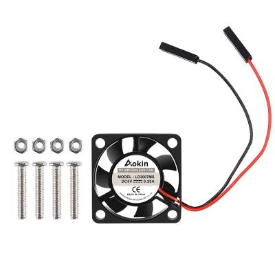 China Easy to Use for Raspberry Pi Brushless Fan 30x30x7mm DC 5V Mini Cooling Fan for Raspberry Pi 3 B+, ​​Pi 3 B, Pi 2 for sale