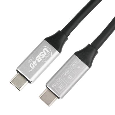 Cina Cavo di estensione ad alta velocità del usb, tipo-c di USB al tipo-c 4,0, 40Gbps di USB in vendita