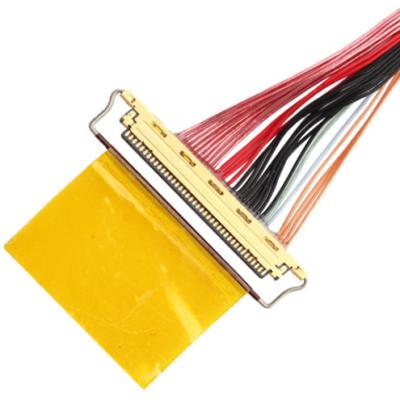 China 36AWG Lvds Cable Assembly I  20453-240t-01 To 20453-240t-01 40P 0.4mm Pitch for sale