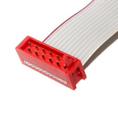 Chine UL2651 12 Pin Ribbon Cable, lancement du câble 1.27mm de connecteur de 30AWG Idc à vendre