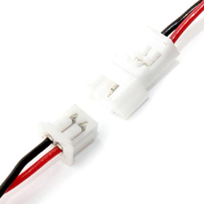 China Chicote de fios feito sob encomenda 2pin JST PH2.0 do fio para o conector elétrico da exposição dos lvds da bicicleta à venda