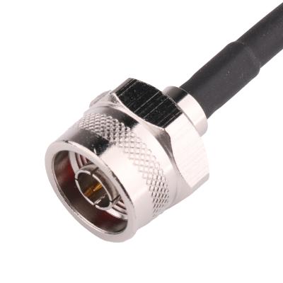 China Conector coaxial niquelado del RF con el anillo o del silicio del aislador de PTFE en venta