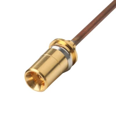 China Frequência de funcionamento semi rígida de TE 2157248-1 Flex Panel Mount Connector 26GHz à venda