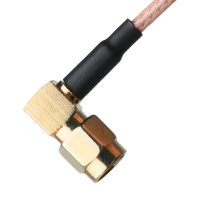 China Ip67 Rohs eigenes Koaxkabel Ra Sma Stecker Rechtswinkelstecker Rg316 zu verkaufen